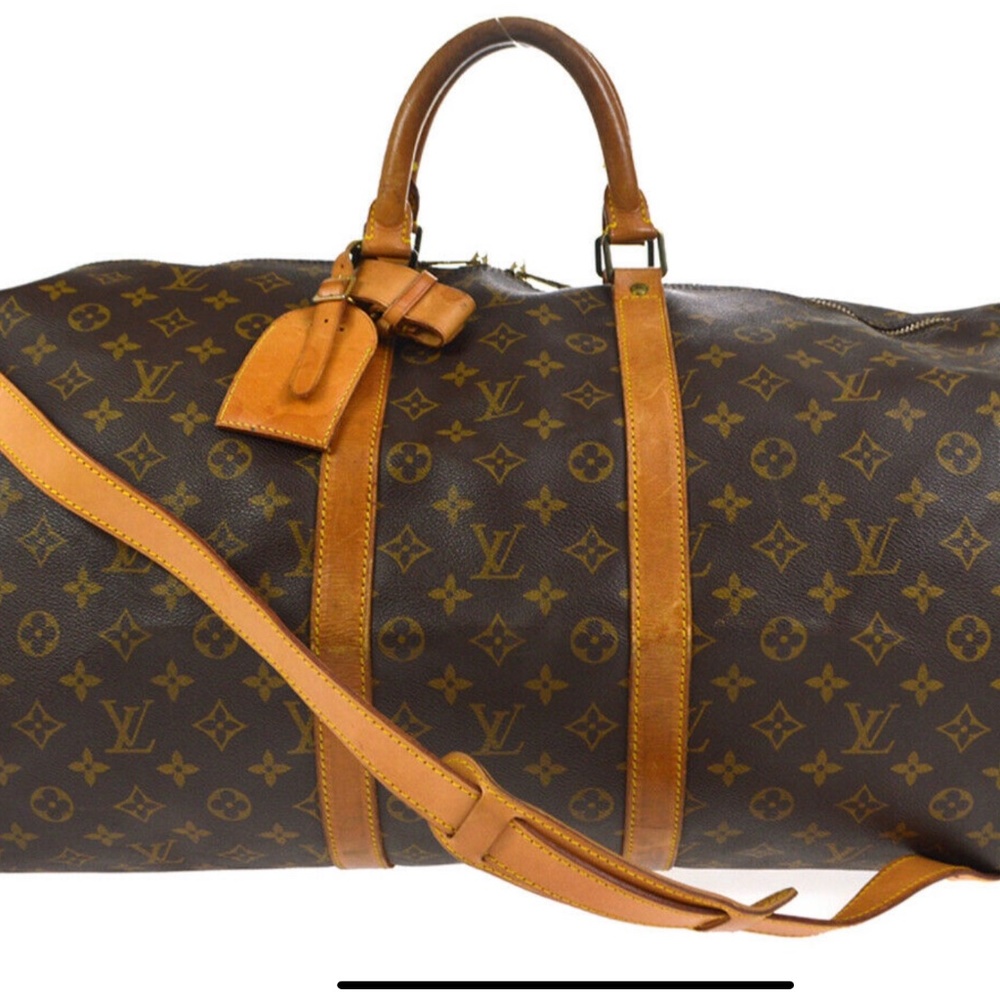 Louis Vuitton Keepall Bandouliere 55 (Authentic)